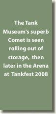Comet tank at Tankfest